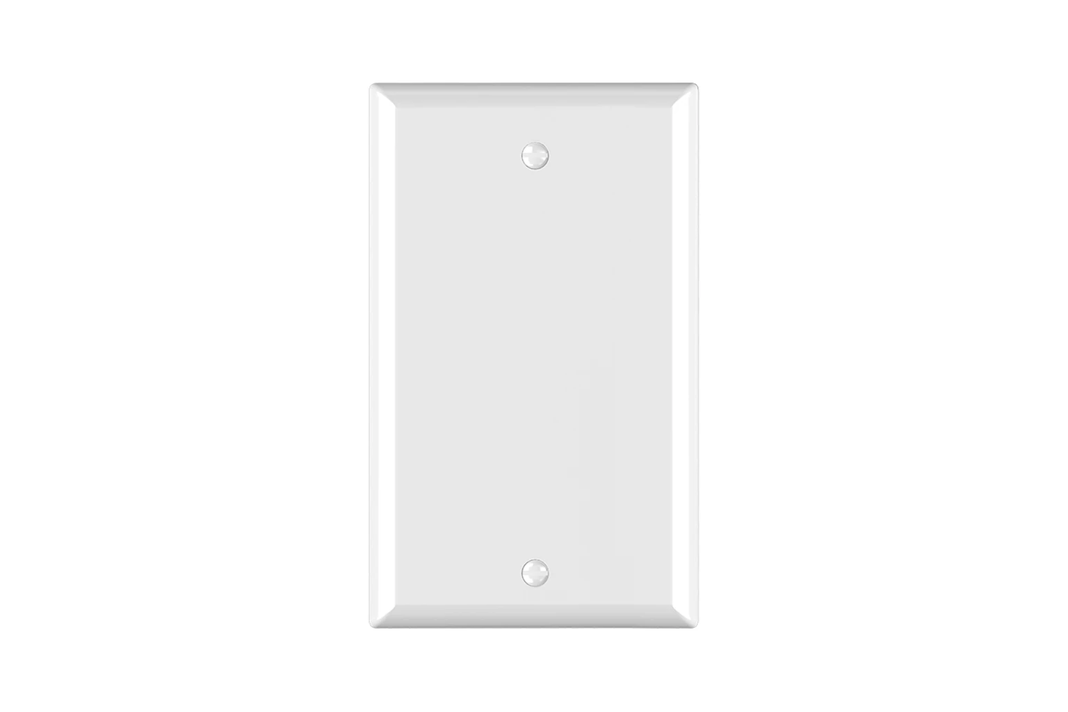 FAHINT BS1807 blank wallplate on a white background