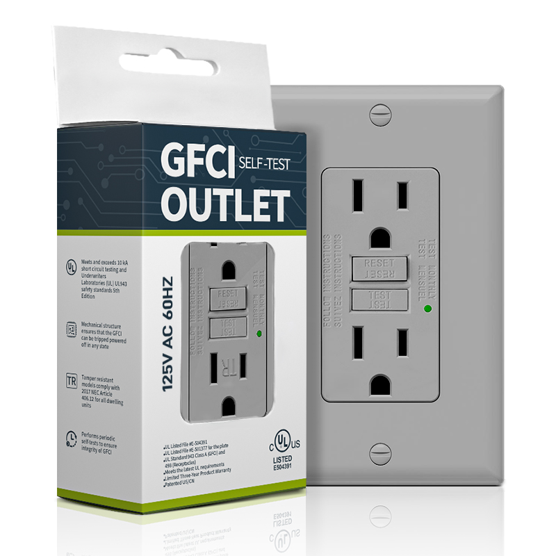GF15 Grey standard retail packaging