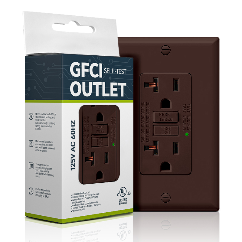 GF20 Brown standard retail packaging