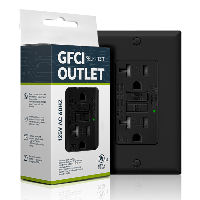 GW20 Black standard retail packaging