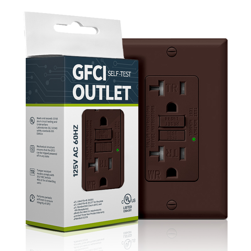 GW20 Brown standard retail packaging